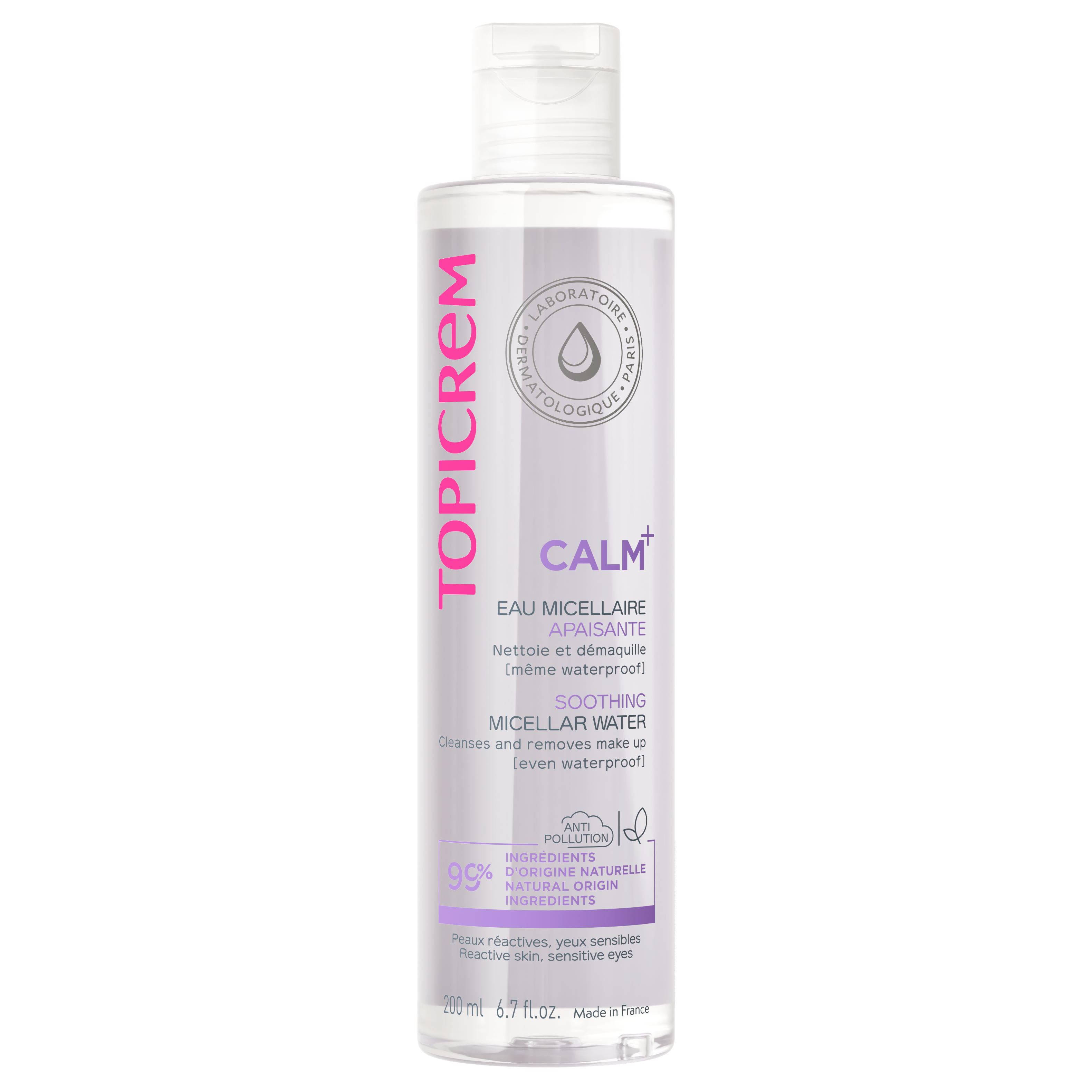 Topicrem -Agua Micelar para Piel Sensible - 200 ml.