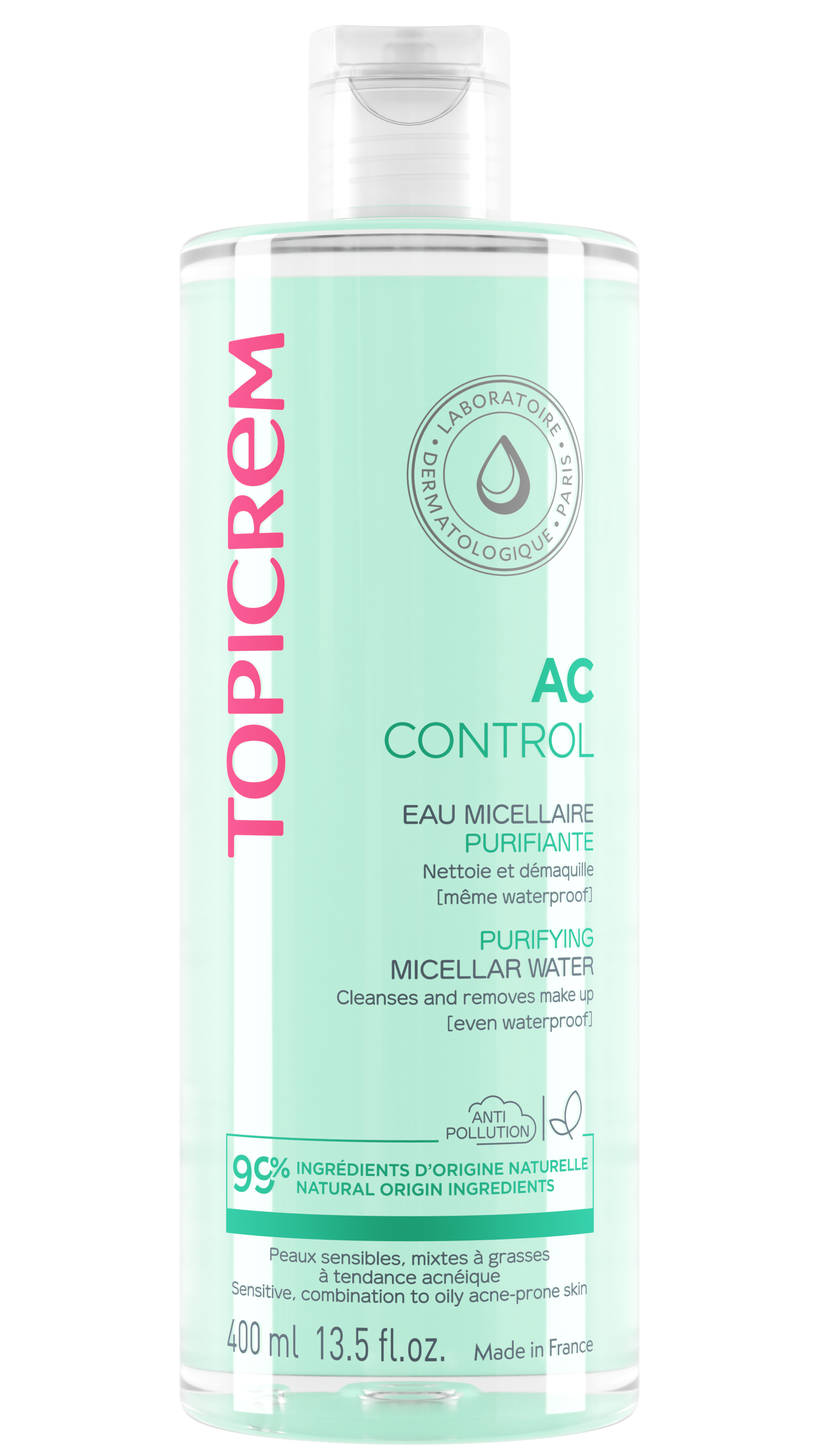 Topicrem - Agua Micelar Purificante - 400 ml