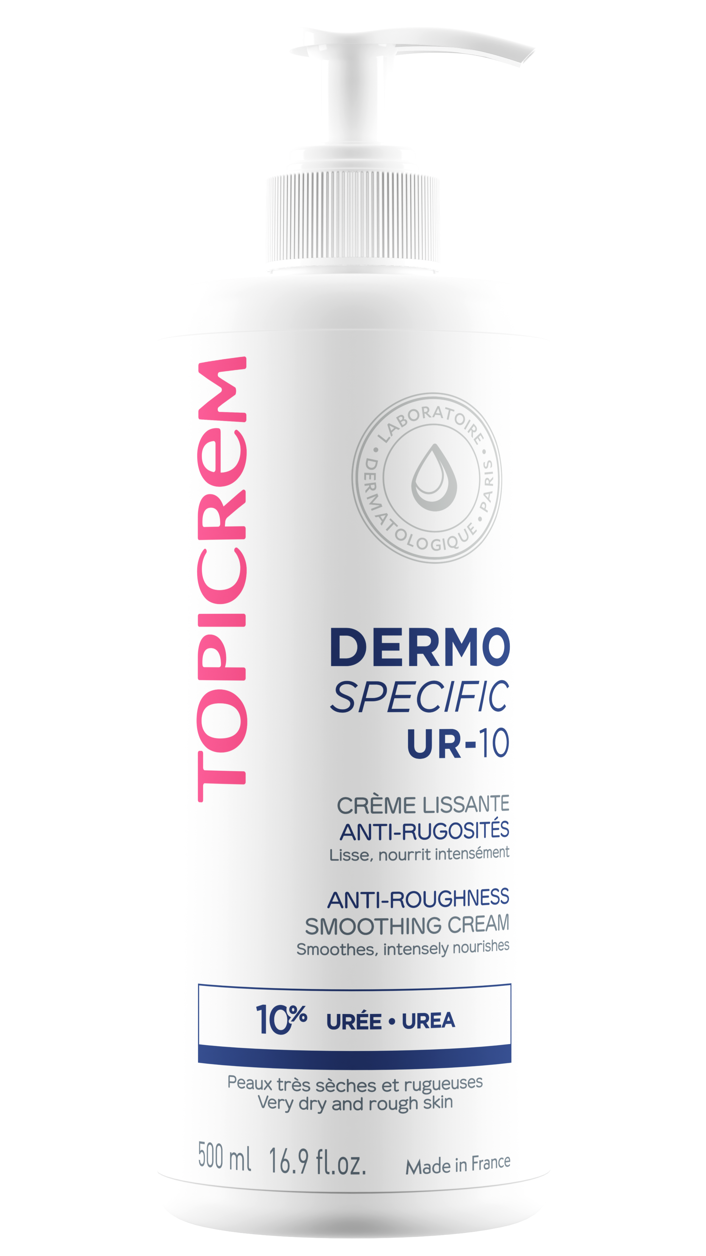 Topicrem - Crema para la Piel Sensible Alisadora Antirrugosidades - 500 ml