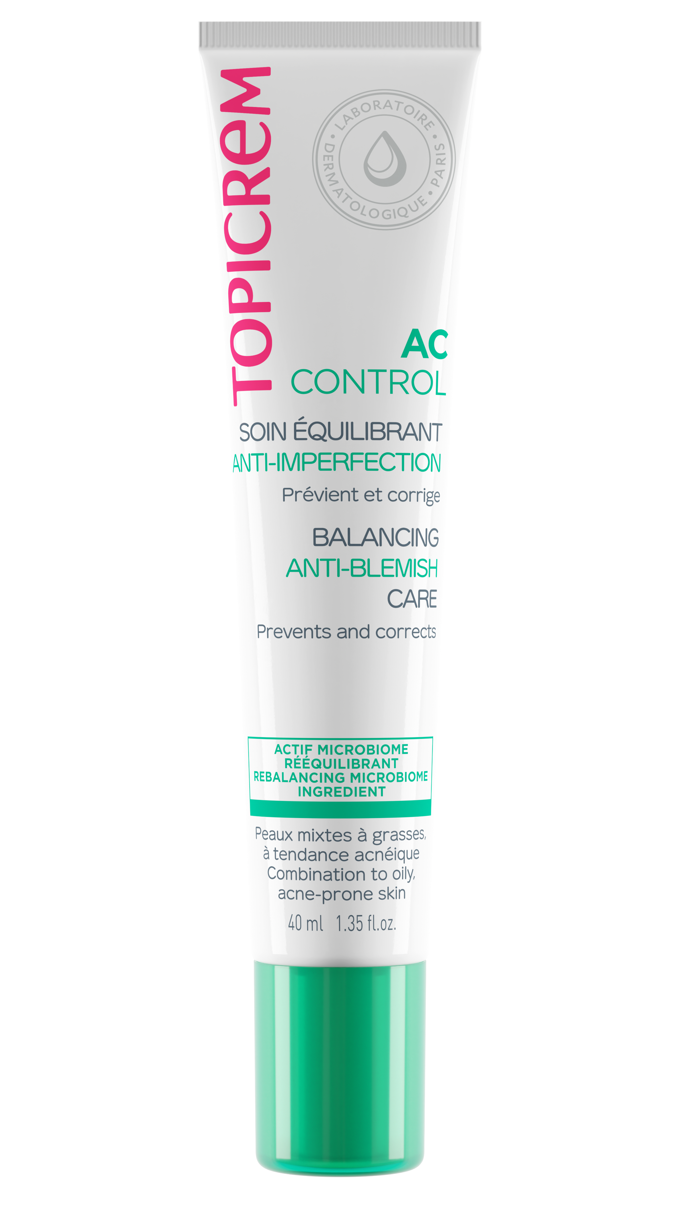 Topicrem - Ac Control Cuidado Equilibrante Anti-Imperfecciones- 40  ml