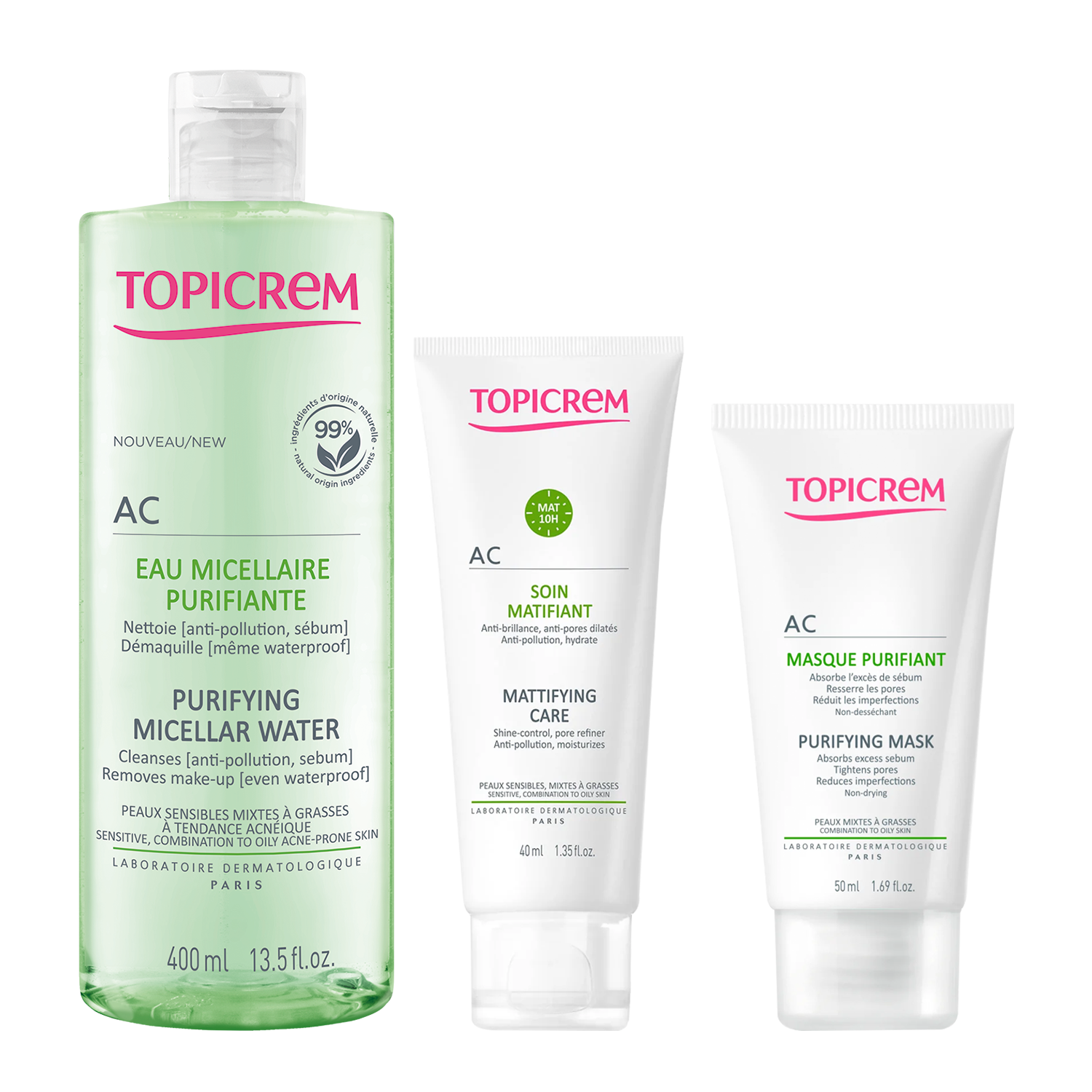 Topicrem - Kit Piel Grasa/Mixta
